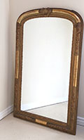 Tall French Antique Mirror
